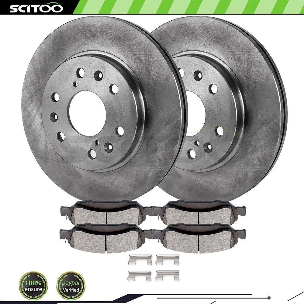 Front Brake Pads and Rotors for Chevrolet Silverado 1500 (2009–2019)