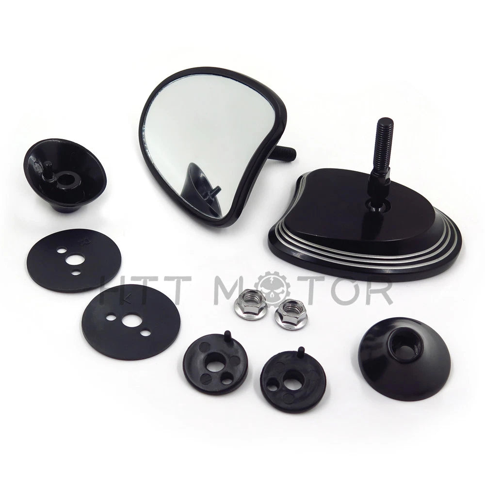 Tapered Fairing Mount Mirrors for Harley Electra Glide, Street Glide, Ultra Limited (2014–2023)