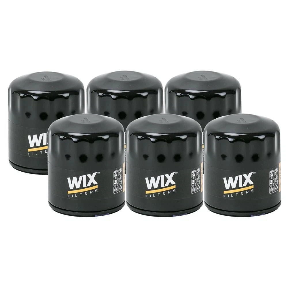 Set of 6 Engine Oil Filters for Chevrolet Buick Cadillac Dodge GMC