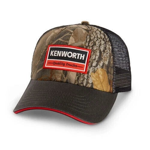 Realtree Camouflage Hardwoods HD Mesh Cap for Kenworth Trucks