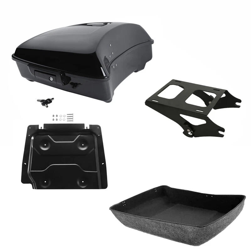Chopped Trunk Luggage Base Plate Mount for Harley Touring Road Glide (2014–2026)