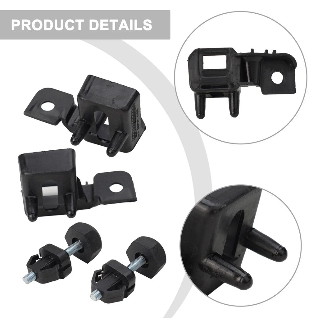 Black Headlamp Assembly Bracket for Ford Fusion (2017–2019)