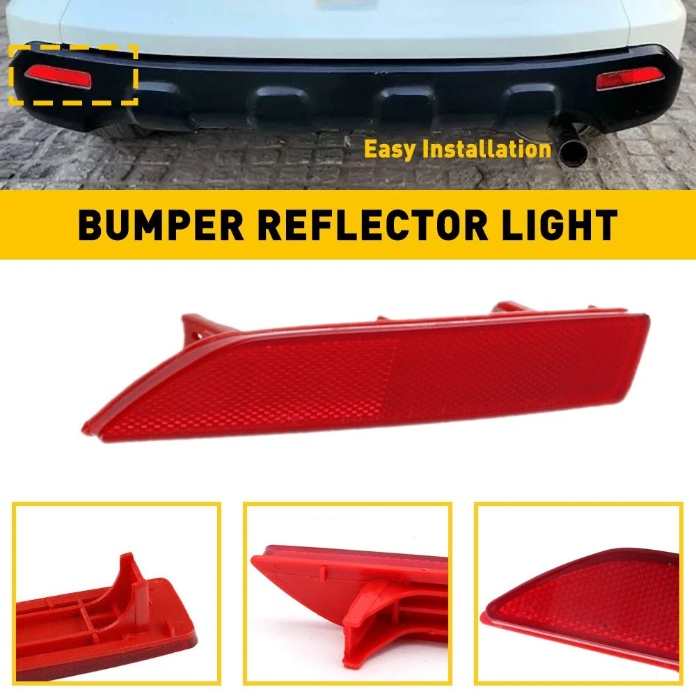 Left Driver Side Rear Bumper Reflector Lights for Honda CR-V (2007–2009)
