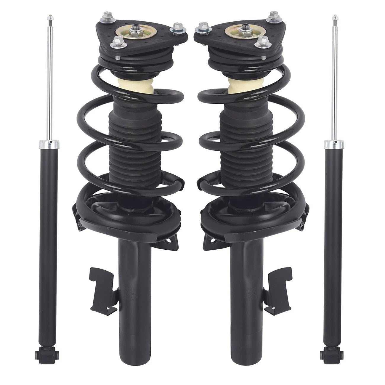Set of 4 Complete Shocks Struts for Mazda 3, Mazda 5 (2004-2010)