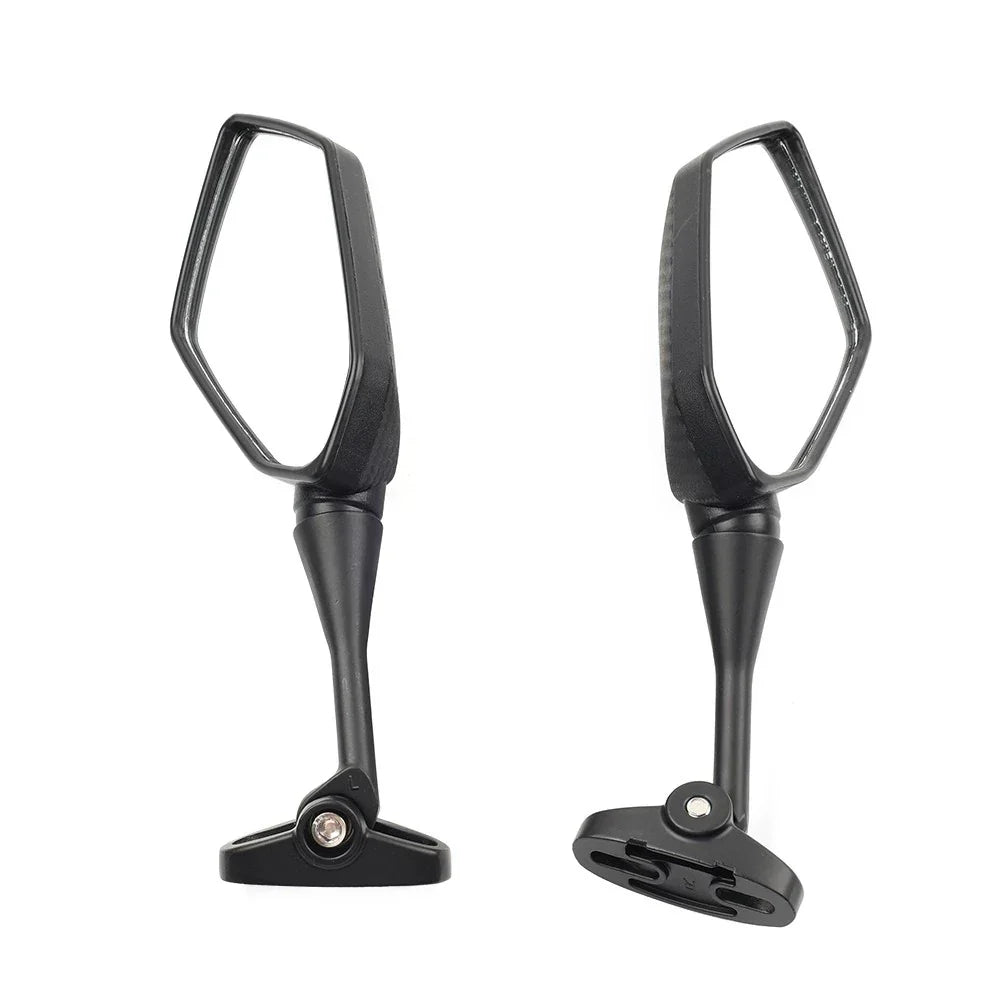 Carbon Fiber Look Rear View Side Mirrors for Honda CBR600RR (2003-2025)