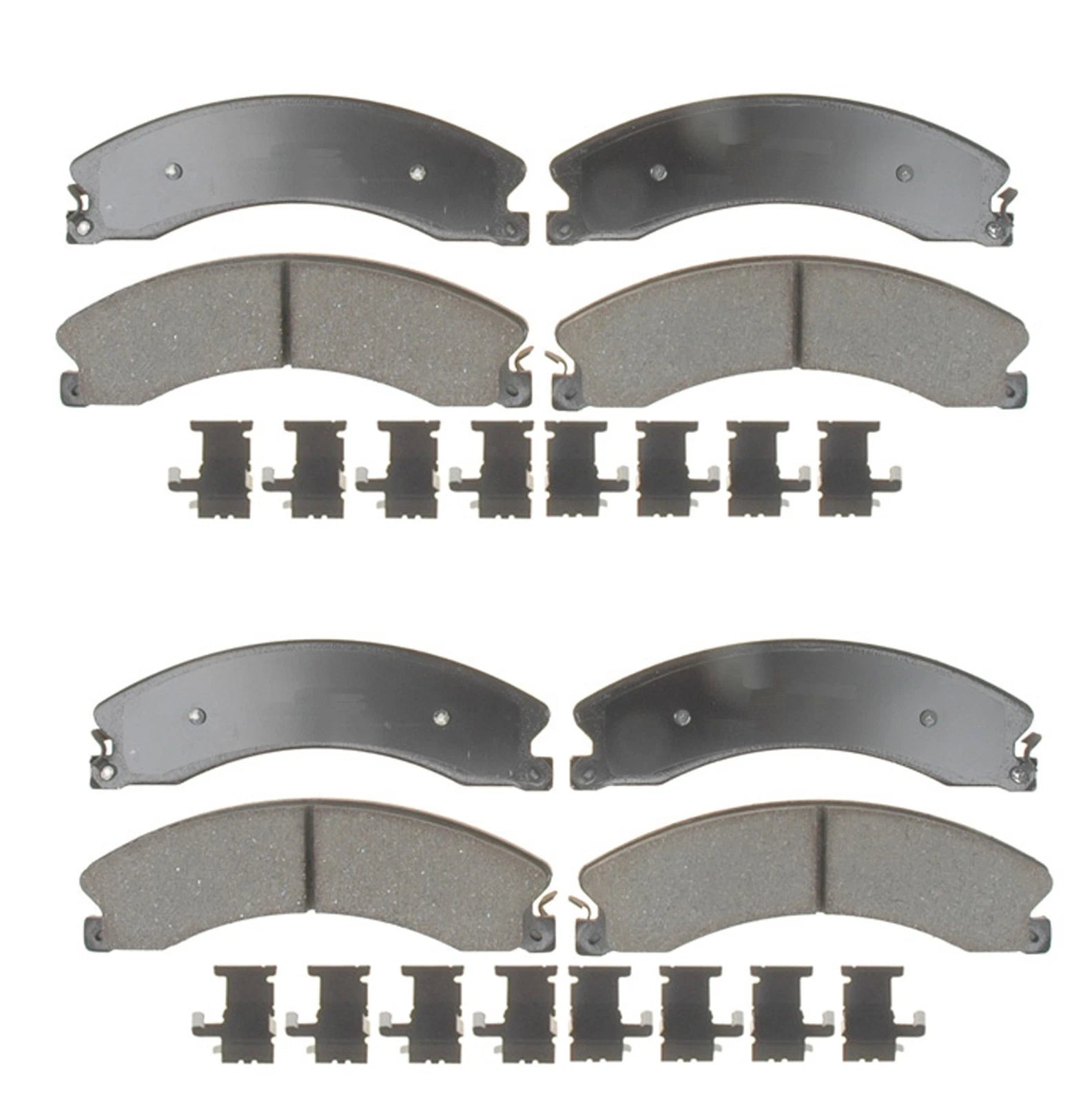 Set of 4 Brake Pads for GMC Sierra 3500 HD (2015) - ACDelco Professional