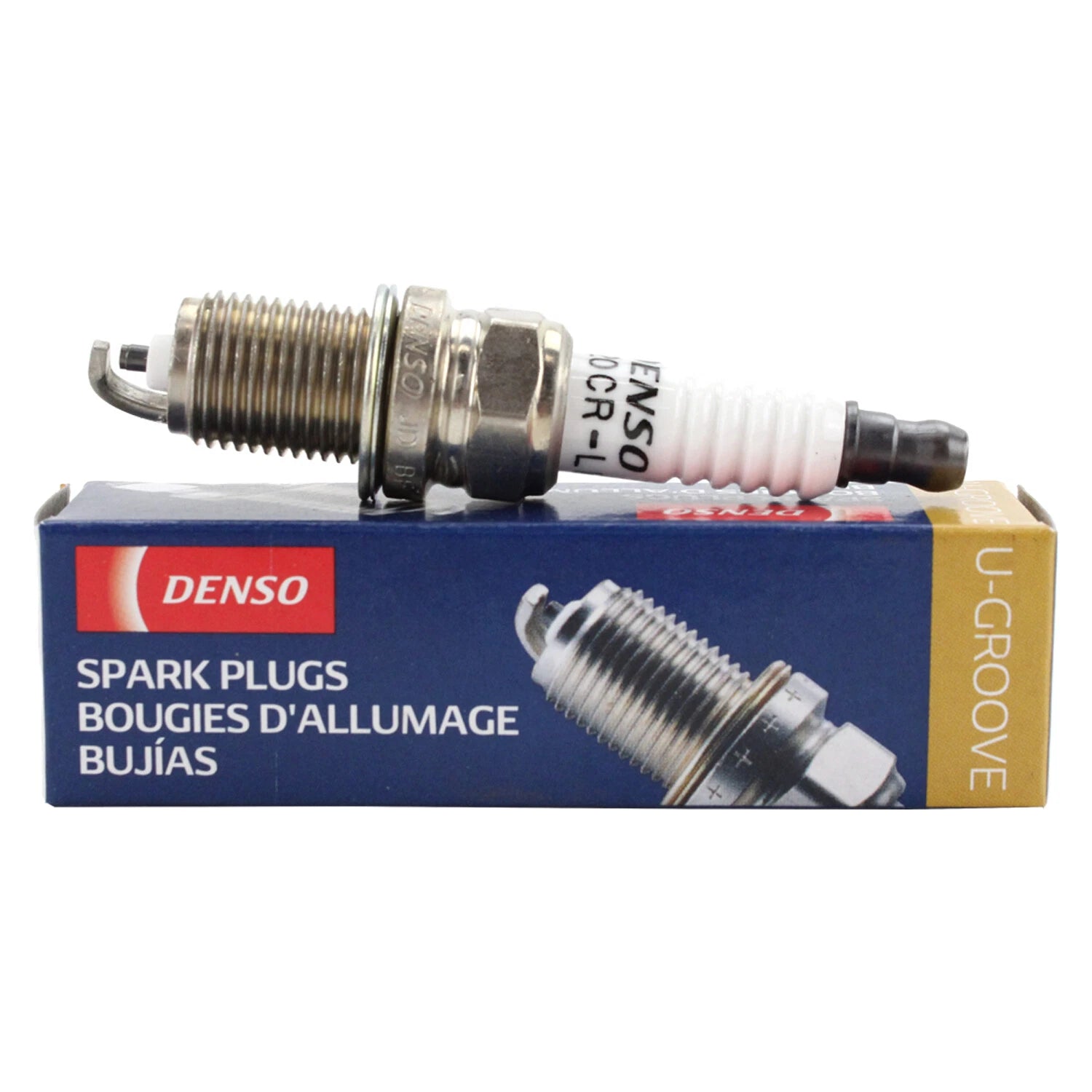 Denso U-Groove Spark Plug (Gap 0.044) for Acura BMW Dodge Honda Mitsubishi Jeep