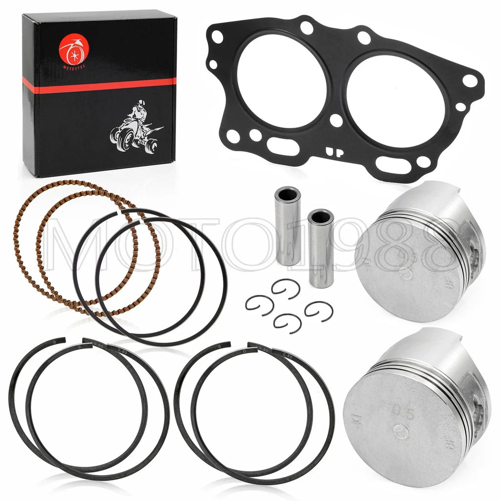 Piston Kit 295cc 64.50mm oversize for EZGO Golf Cart MCI Robin