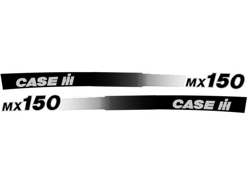 Replacement Curved Decal Set for Case IH MX150