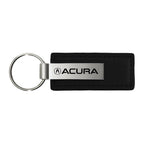 Black Leather Keychain KC1540.ACU - Officially Licensed for Acura