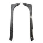 Carbon Rear Window Side Spoiler Canard Splitter Trim for VW Golf 6 (2009–2013)