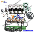 Crankshaft Rod Overhaul Rebuild Kit for Kubota Bobcat S150 S130 S160 (V2203M-DI)
