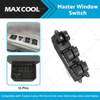 Master Window Switch for Toyota Camry MCV36 ACV36 (2002–2006) Driver Side