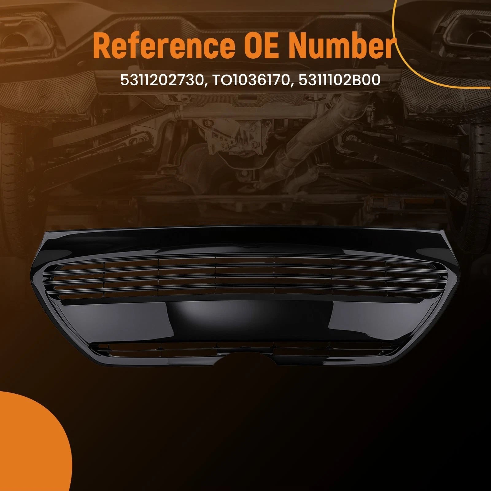 Front Grill Assembly for Toyota Corolla (2017-2019)