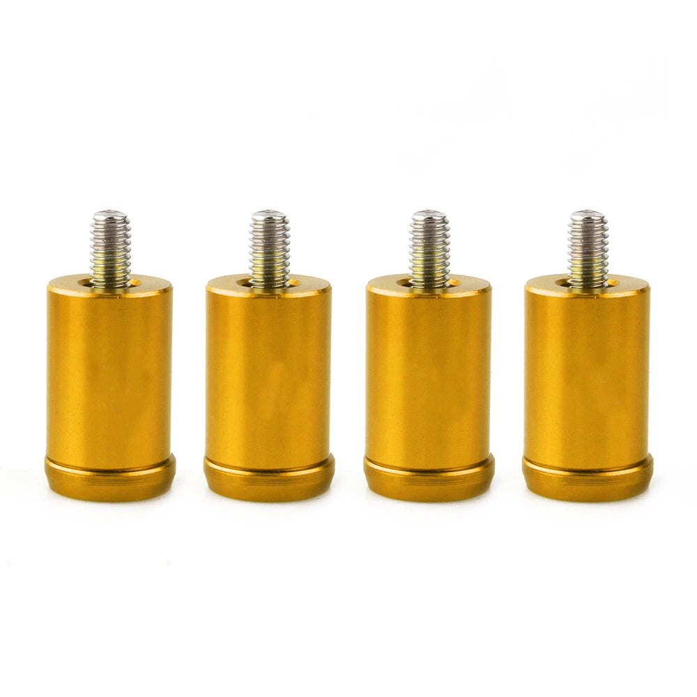 Set of 4 Alloy Billet Hood Vent Spacers for Turbo Engine Swap