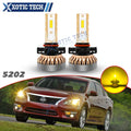 2PCS Golden Yellow LED Daytime Running Light Bulbs for Nissan (2014–2019)