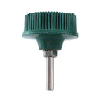 2 Inch Electric Drill Disc Brush Set of 3 - Emery Abrasive Bristle Disc