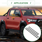 Set of 4 Weatherstrip Window Seal No.681710K010 for Toyota Hilux Vigo (2005–2014)