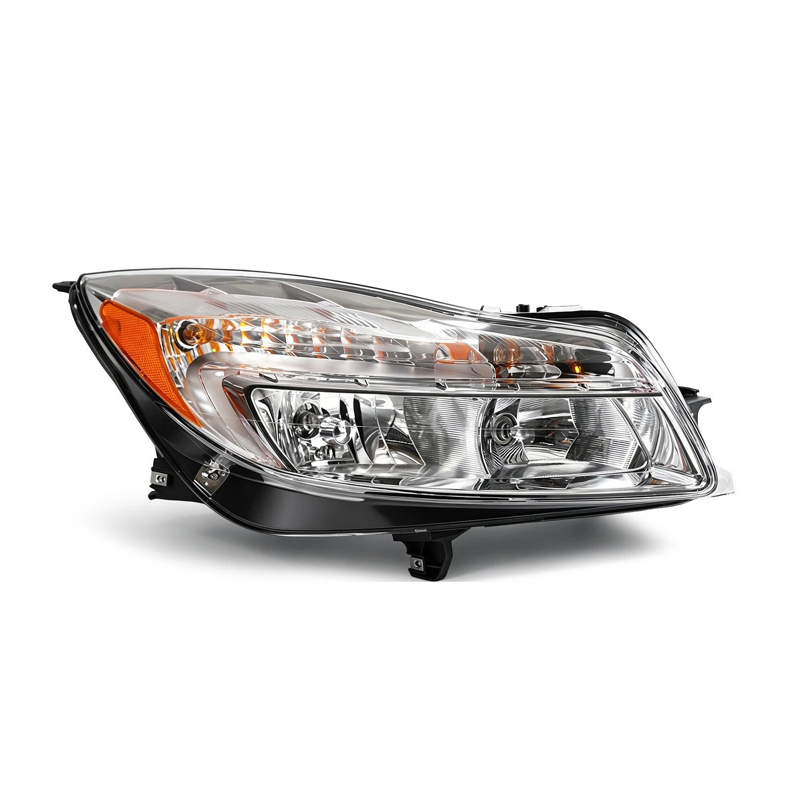 Halogen Headlight with Bulb Chrome Passenger Side for Buick Regal (2011–2013)