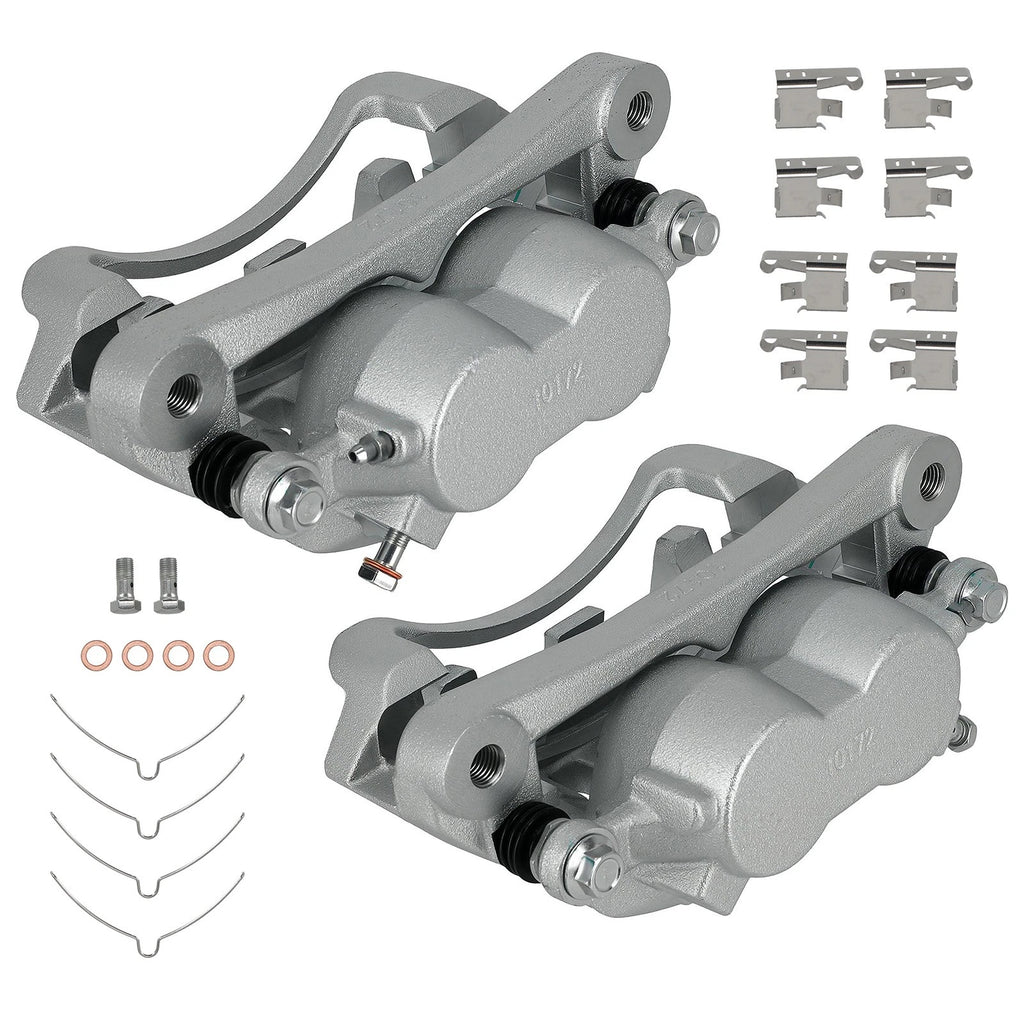 Front Complete Disc Brake Caliper Kit for Ford Super Duty F-250 F-350 (1999–2007)