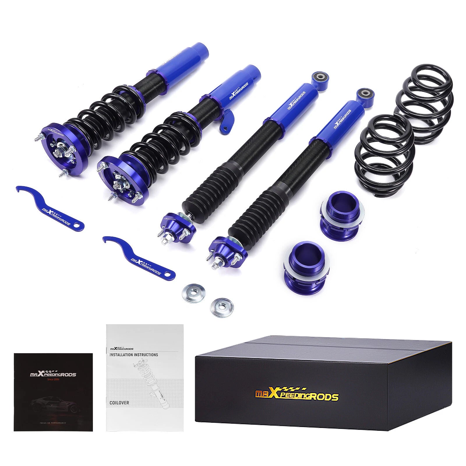 Coilovers Lowering Suspension Kit for BMW 3 Series E46 (1998–2005)