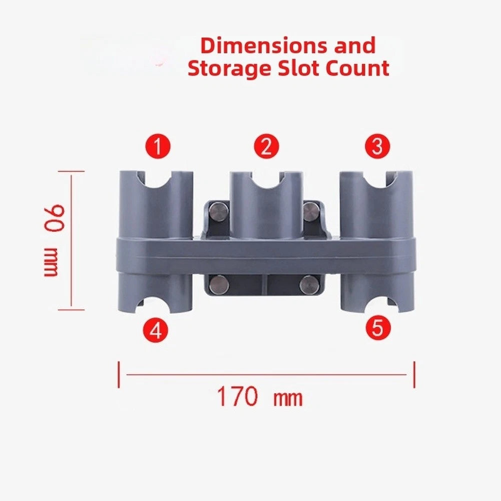 Vacuum Cleaner Storage Bracket Wall Mount Holder for Easy Organization