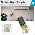 Replacement Remote Control for Kelvinator Air Conditioner (Universal)