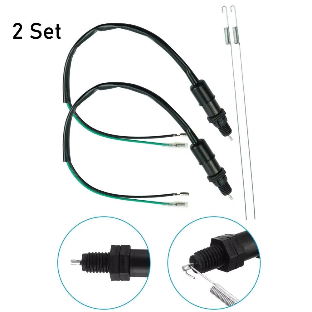 2X Rear Brake Stop Light Switch for Honda Yamaha Motorcycle (Universal)