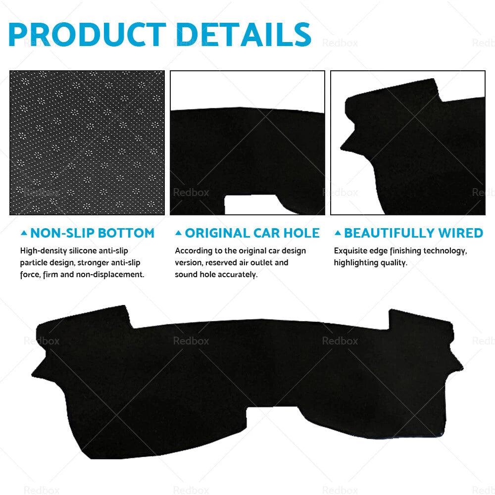 Dash Mat Anti-Slip Dashboard Cover Pad for BYD ATTO 3 (2023–2023)