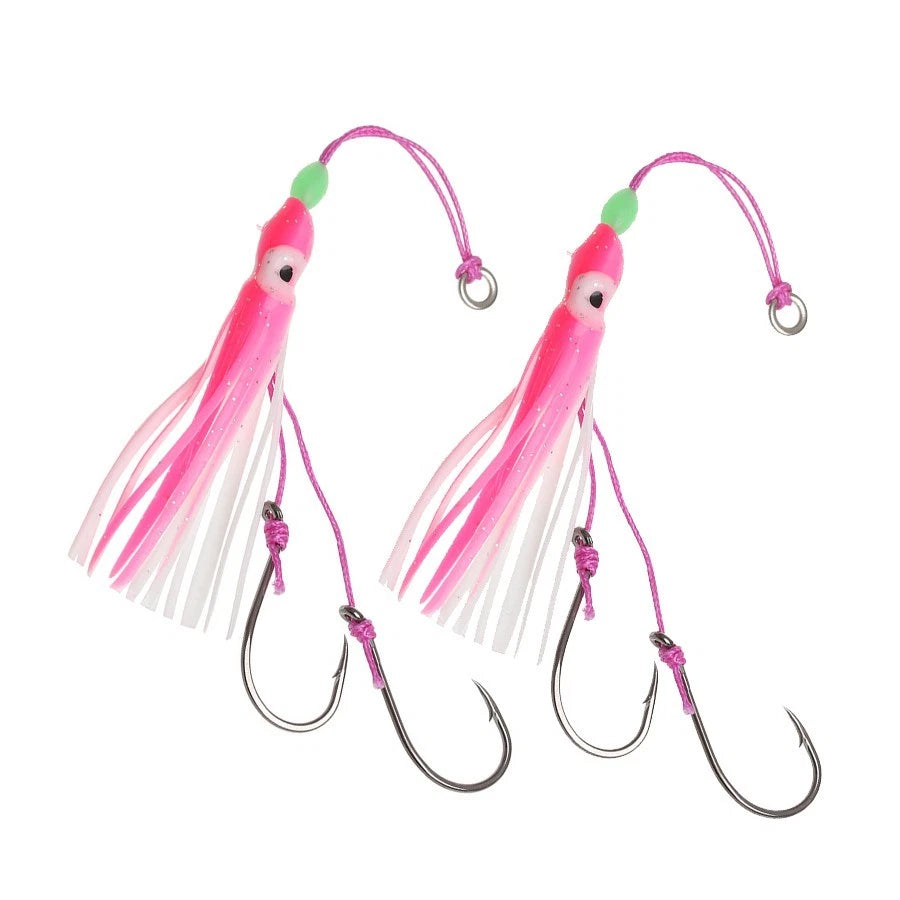 Pack of 2 Luminous Muppets for Sea Fishing Bait Boat Tackle