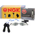 Set of 4 NGK V-Power Spark Plugs for Mazda Protege 1.6 L4 (1999–2001)