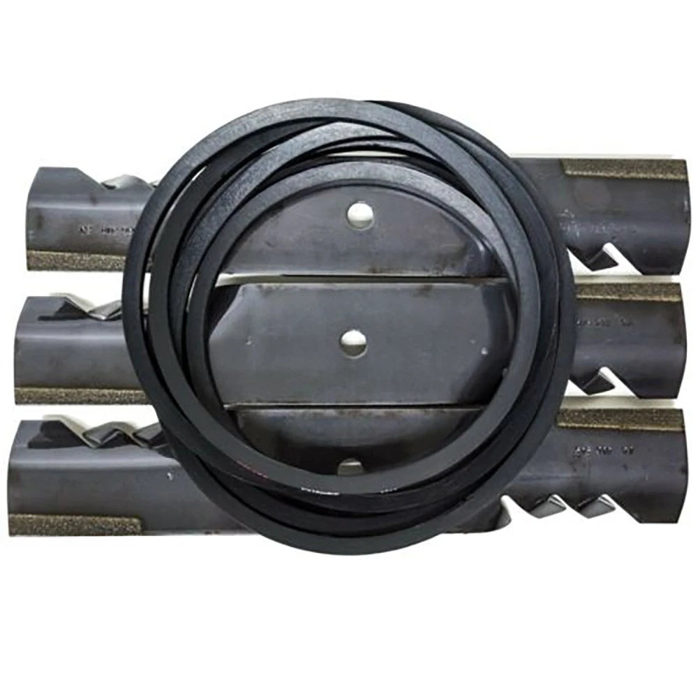 48" Deck Blades and Belt Kit for Exmark (Replaces 1-323515)