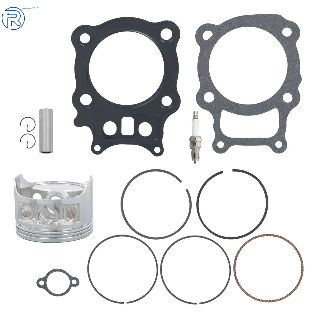 Piston Rings Gasket Kit Spark Plug for Honda Rancher TRX350 (2000–2006)
