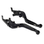 CNC Extendable Brake Clutch Levers for Yamaha YZF R1 (2009–2014) Black