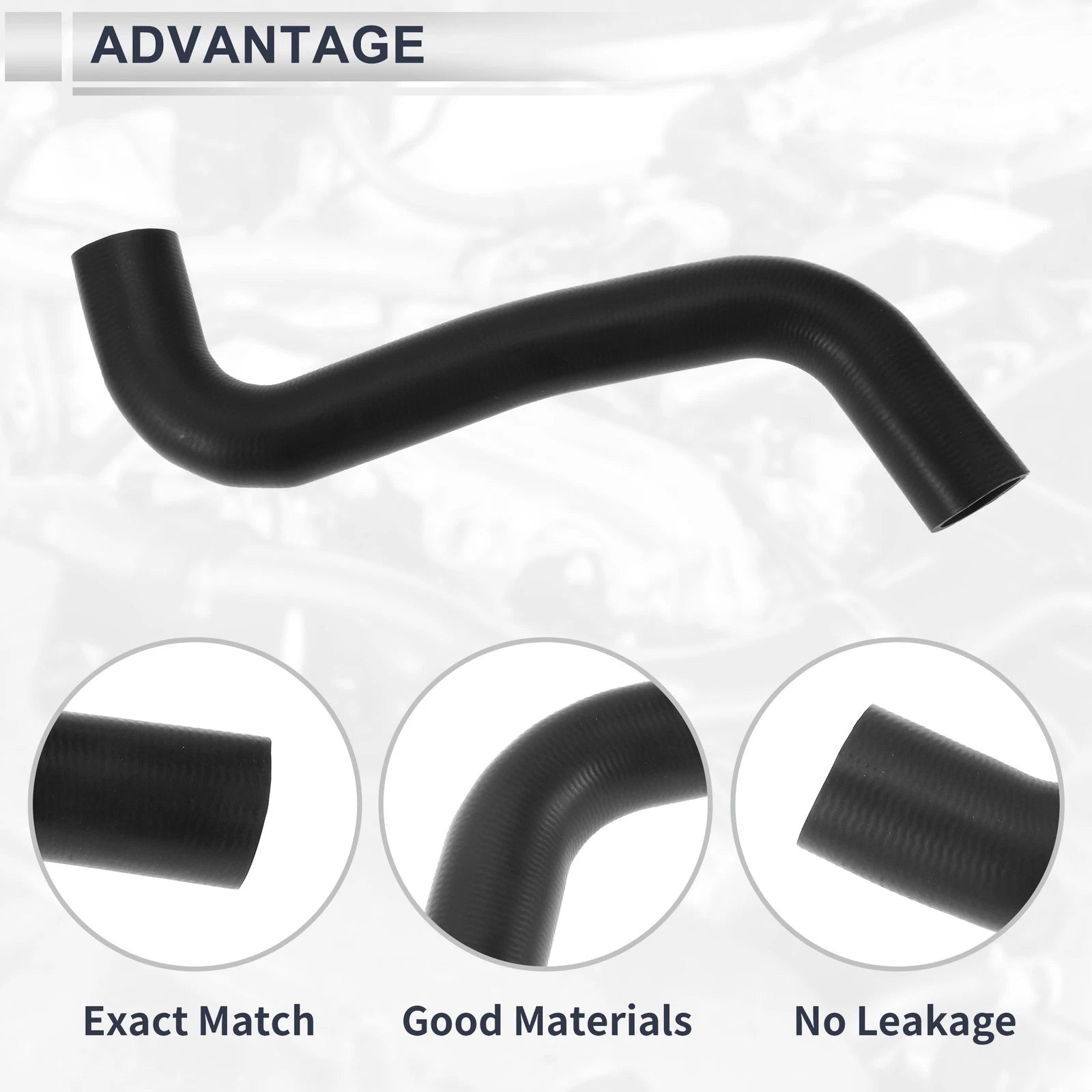 Radiator Inlet Hose for Subaru WRX STI (2008–2021) & Forester 2.5L (2008–2010)