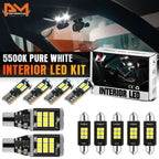 11Pcs LED Dome Glove Box Map Light Bulb Kit for Ford F250-F550 SD (1999–2010)