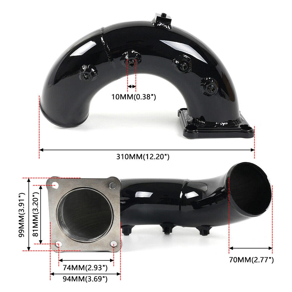3" Air Intake Elbow Tube for Dodge Ram (1998.5–2002)