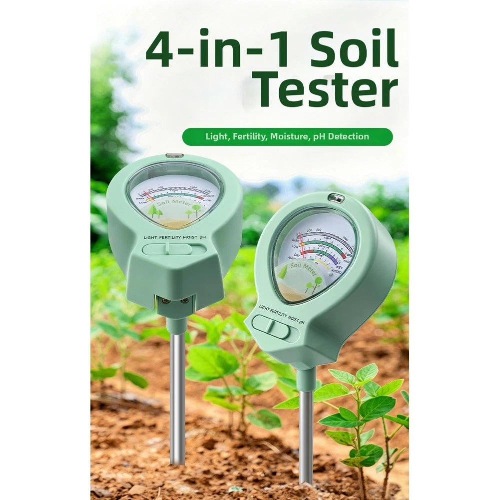 Soil Moisture pH Light Meter for Farm Garden Greenhouse (2023)