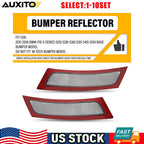 Clear Front Bumper Reflectors for BMW F10 525i 528i 530i 535i 550i (2011–2016)