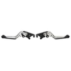 Silver Extendable Brake Clutch Levers for BMW F800GS/Adventure, F800R (08-18)