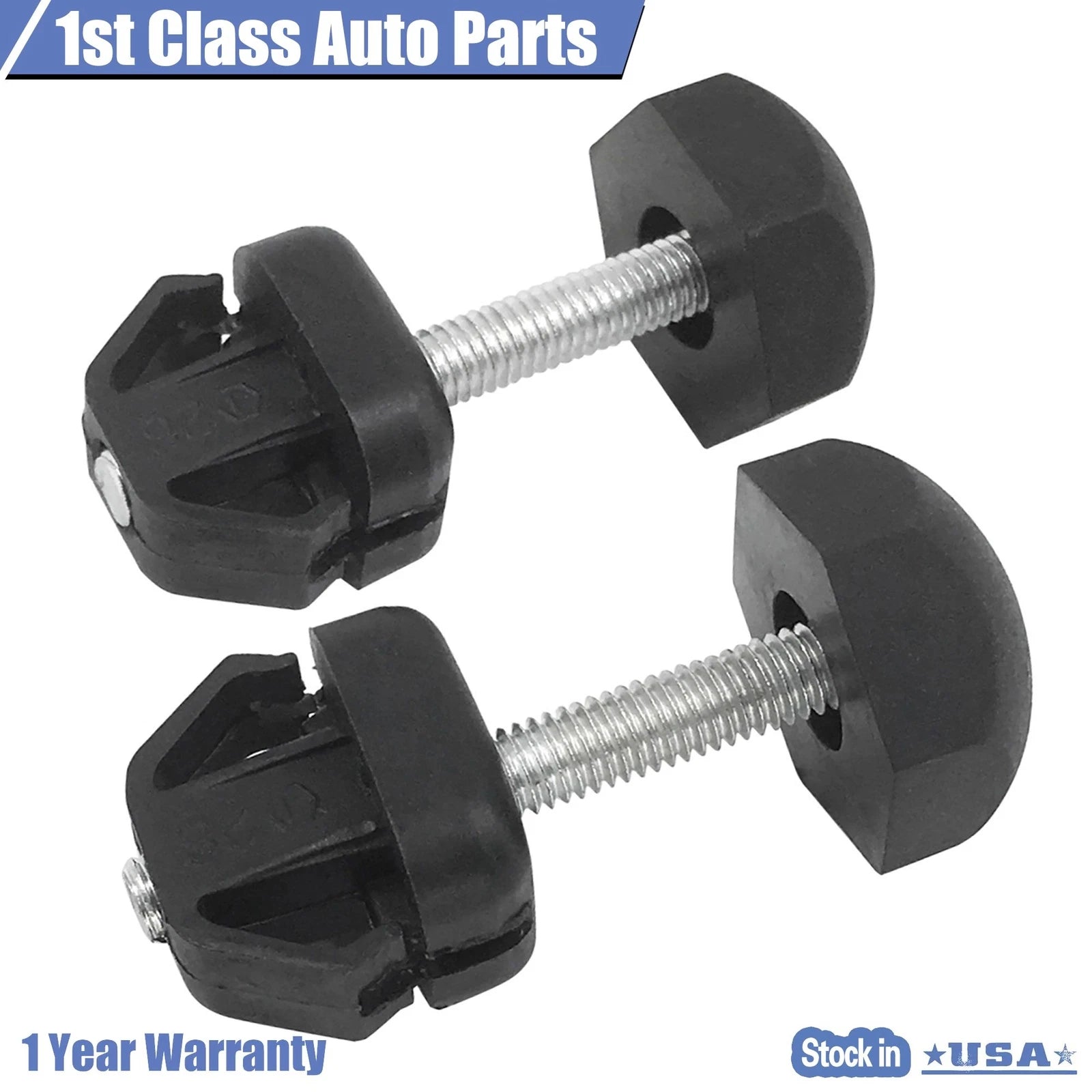 Hood Bumper Stop Adjusters for Ford F150 Super Duty (1992–1997)