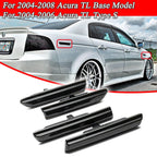 Amber Red LED Bumper Side Marker Indicator Lamps for Acura TL (2004–2008)