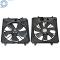 2X A/C Condenser Cooling Fans for Honda CR-V (2007–2009)