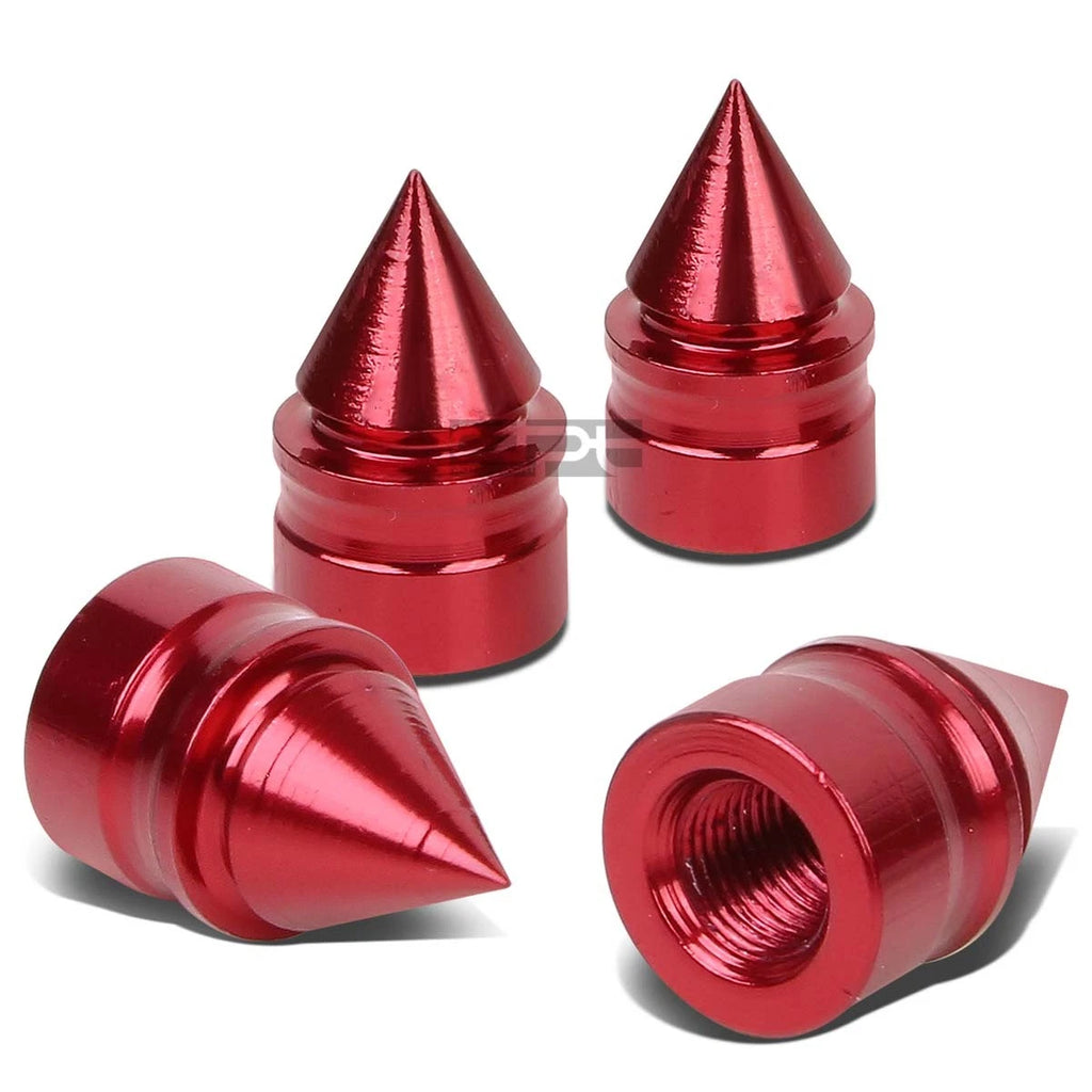 Set of 4 Aluminum Tire Rim Valve Air Port Dust Cover Stem Caps RT011 for