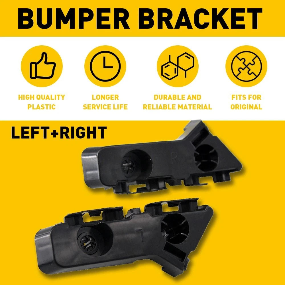 Set of 2 Bumper Support Brackets for Dodge Avenger (2011–2014) 57010286AC