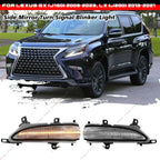 Dynamic Wing Mirror Blinker Turn Signal Lights for Lexus GX (2009–2023)