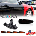 Sequential Amber LED Front Side Marker Lights for Mitsubishi Lancer Evo X (2008–2015)