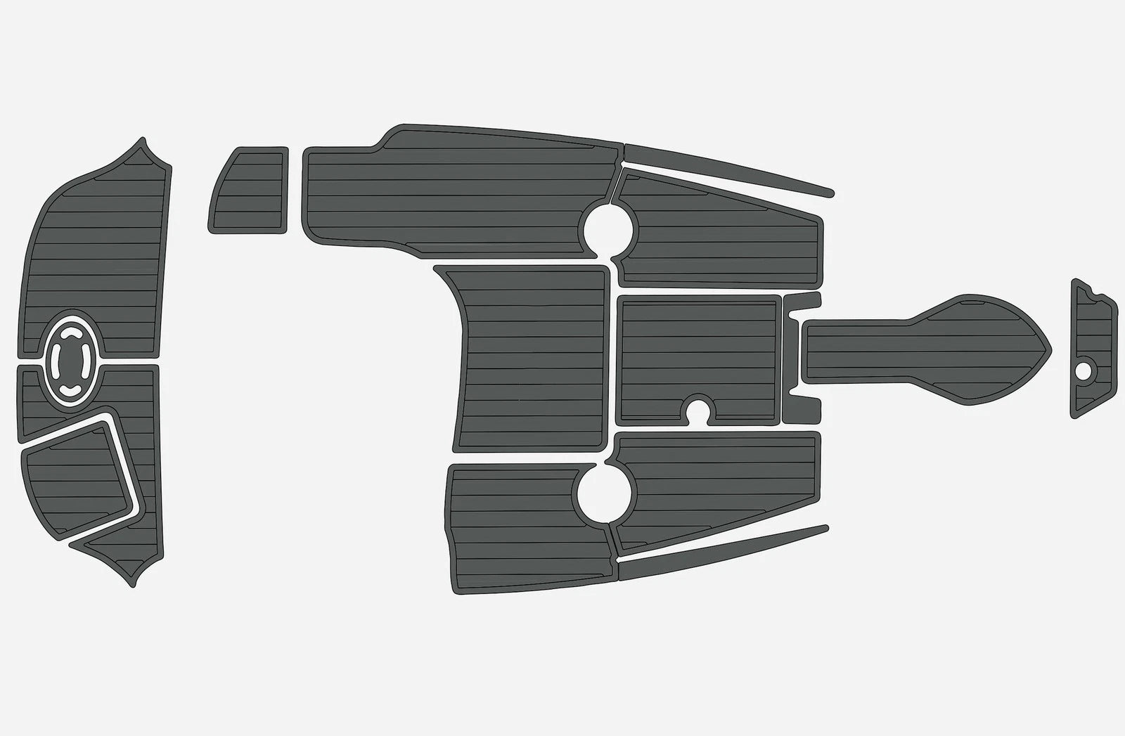 EVA Foam Floor Mat for Sea Ray 200 Bowrider (2003–2006)