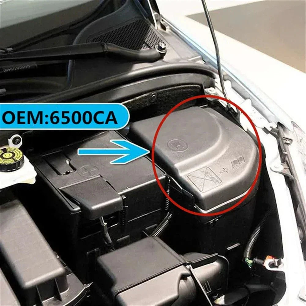 Fuse Box Upper Cover for Peugeot 3008 307 308 408 RCZ Citroen C4 DS5 (2007-2023)