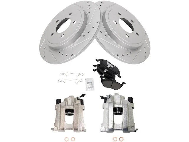 Rear Brake Pad Rotor Caliper Set for Mazda Tribute (2005–2006, 2008) JP215NK